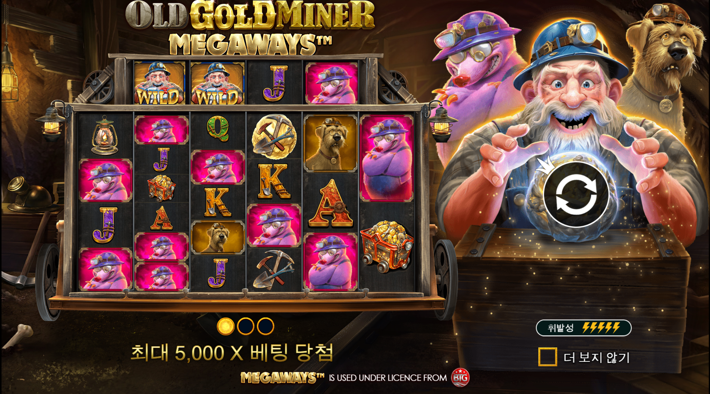 올드 골드 마이너 메가웨이즈